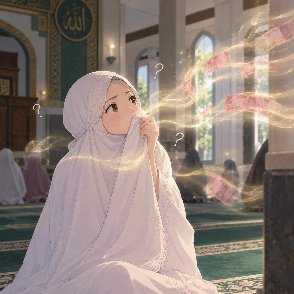 Visual karya AROMA TAK BERASAL